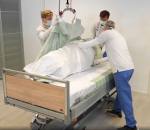 COVID-19 Ayudas t&eacute;cnicas para realizar dec&uacute;bito ventral en pacientes con dificultad respiratoria.