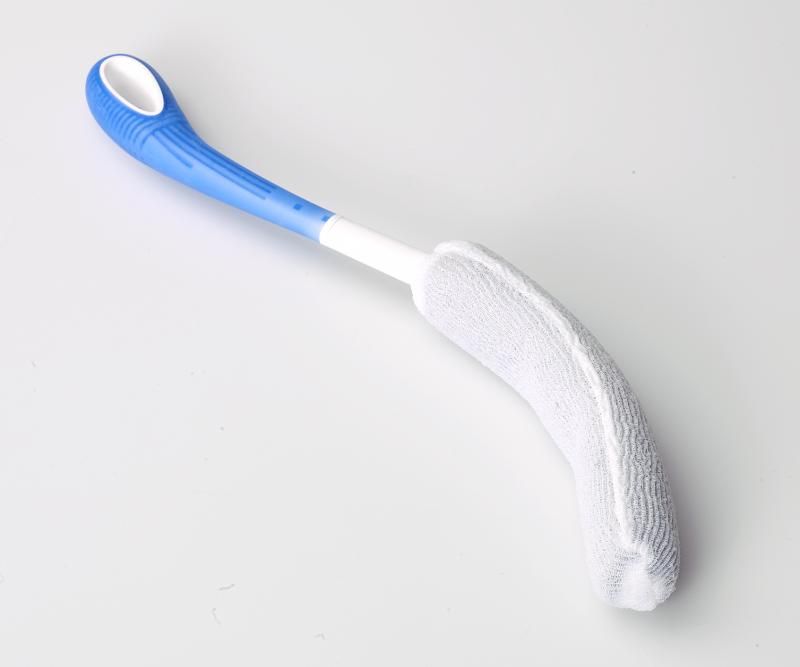 Esponja de toalla para cuerpo, mango corto Esponja de toalla para cuerpo, mango corto