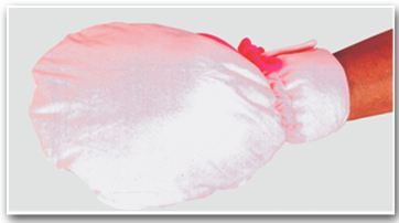 Manopla acolchada Manopla acolchada