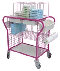 Carro de higiene CT Evolution con complementos Carro de higiene CT Evolution con complementos