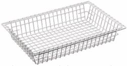 Cesta Rilsan blanco de 60 x 40 x 10 cm Cesta Rilsan blanco de 60 x 40 x 10 cm