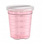 Tapa transparente para vasito MediCup Multi