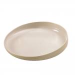 Plato con reborde elevado